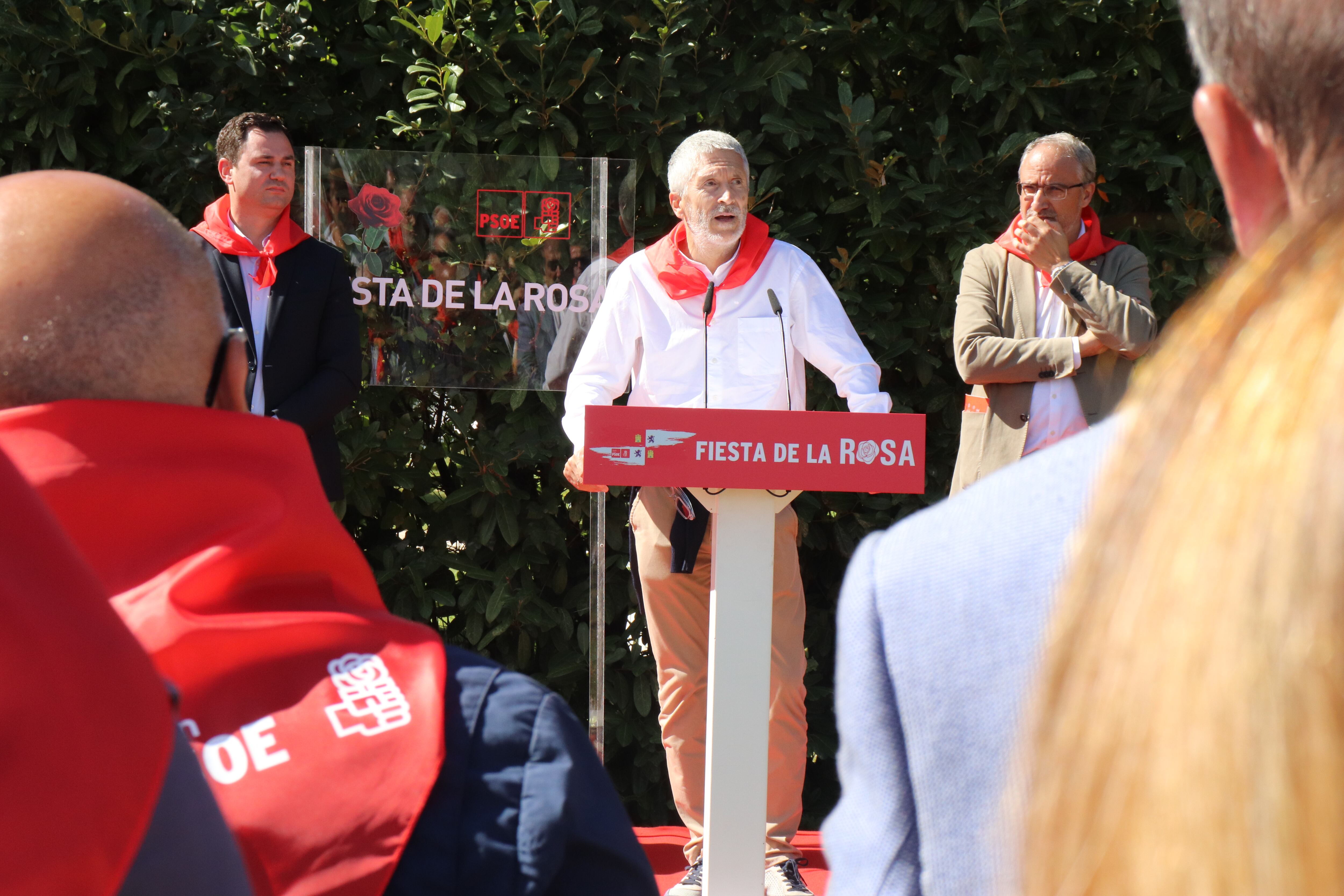 El Ministro del Interior, Fernando Grande-Marlaska