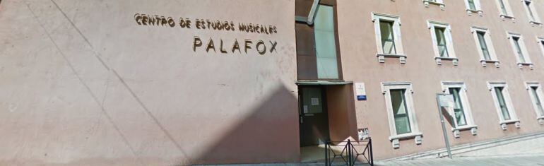 Fachada del conservatorio de Cuenca.