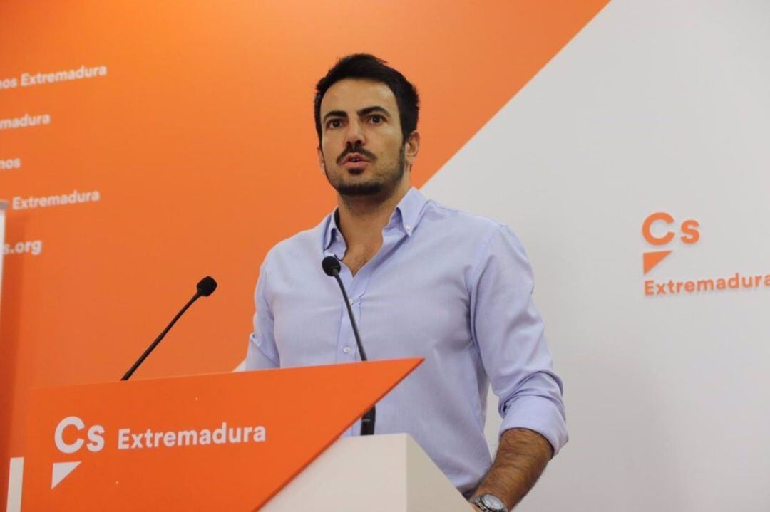 Ciudadanos designa a David Salazar coordinador en Extremadura