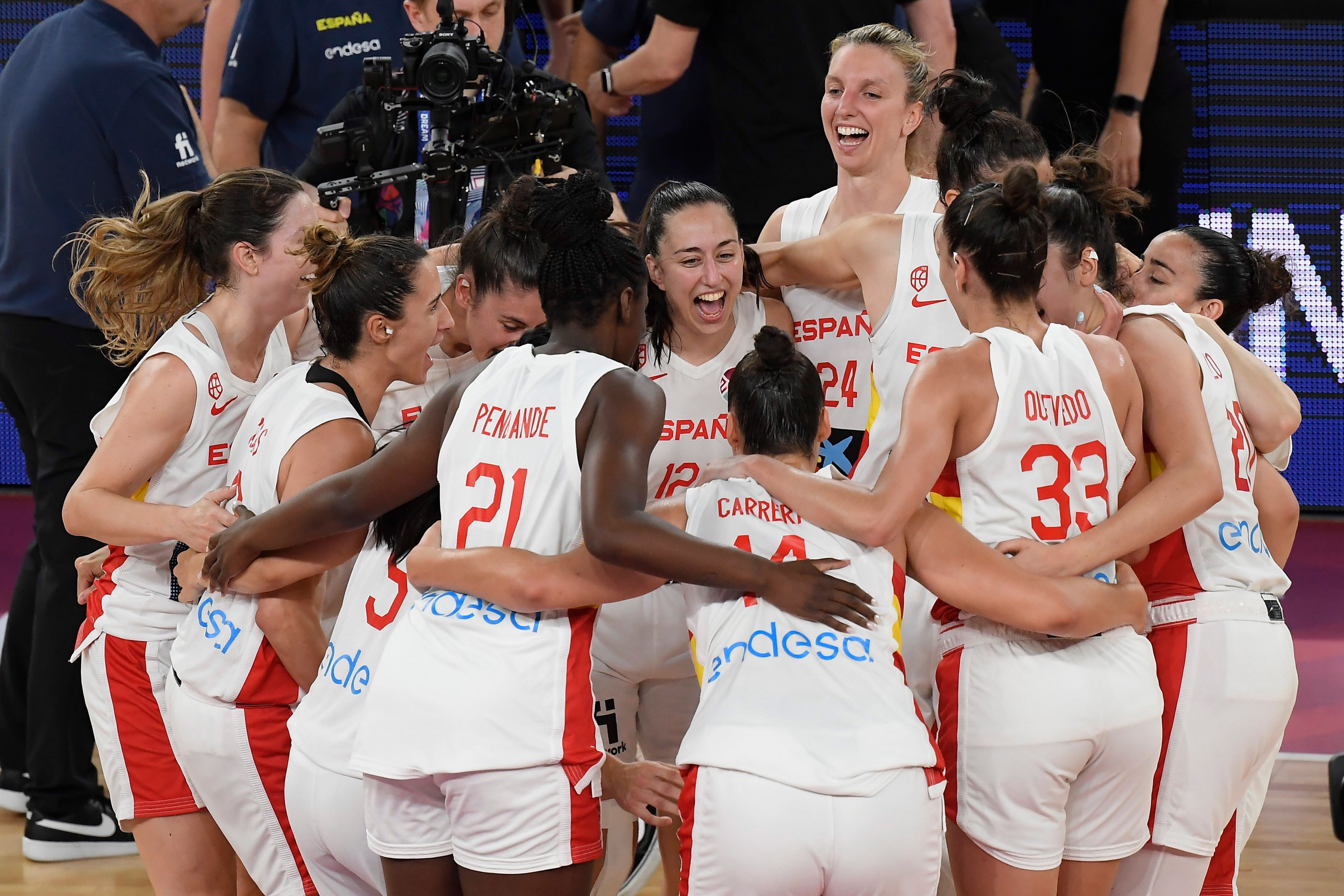 España se impone a Alemania y logra el pase a semifinales del Eurobasket femenino ante Hungría. (Baloncesto, Alemania, Eslovenia, España) EFE/EPA/Tamas Kovacs HUNGARY OUT