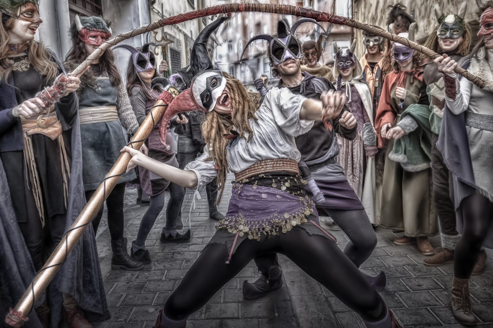Fotografía premiada en los concursos de las fiestas del Medievo Villena
