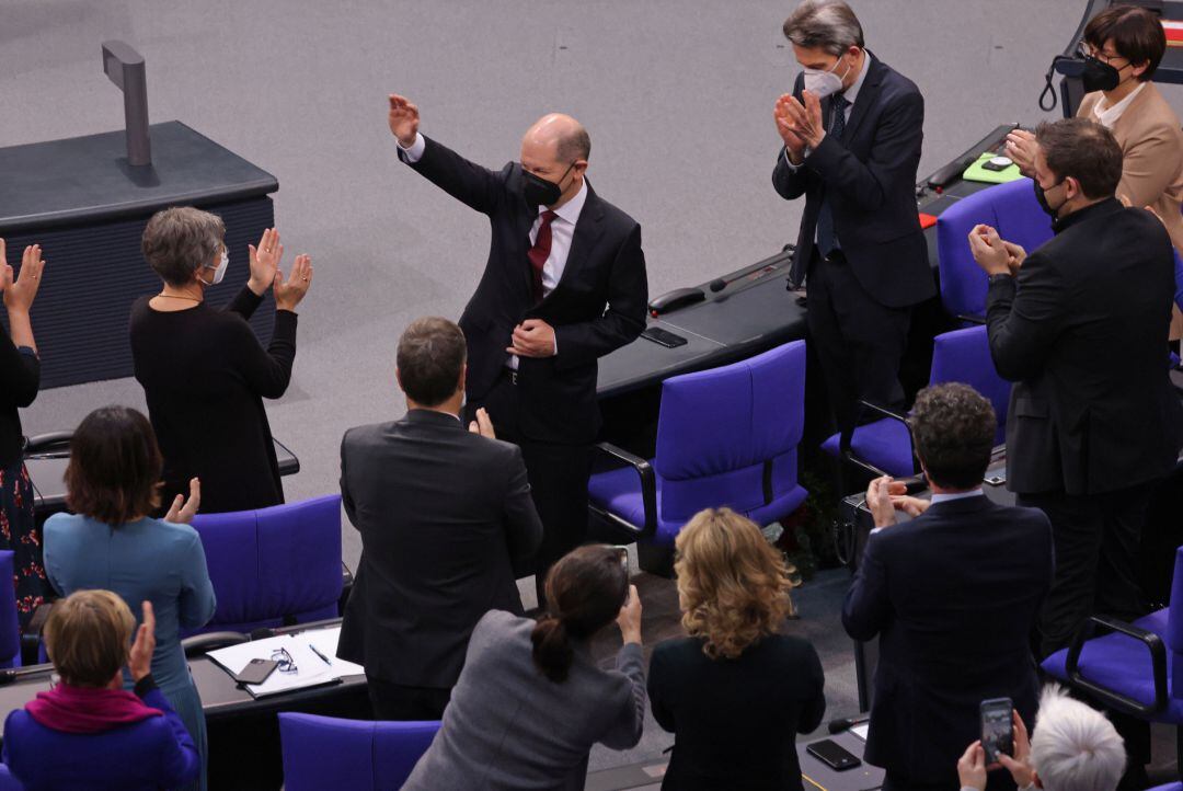 El socialdemócrata Olaf Scholz ha sido elegido nuevo canciller en Alemania.