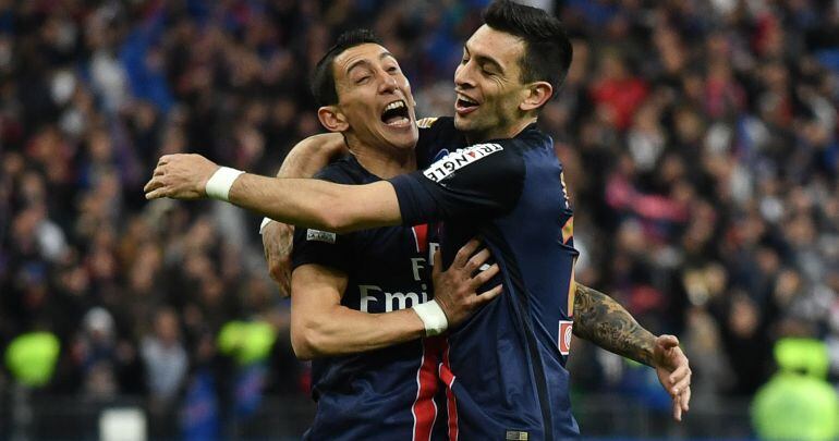 Di María y Pastore.