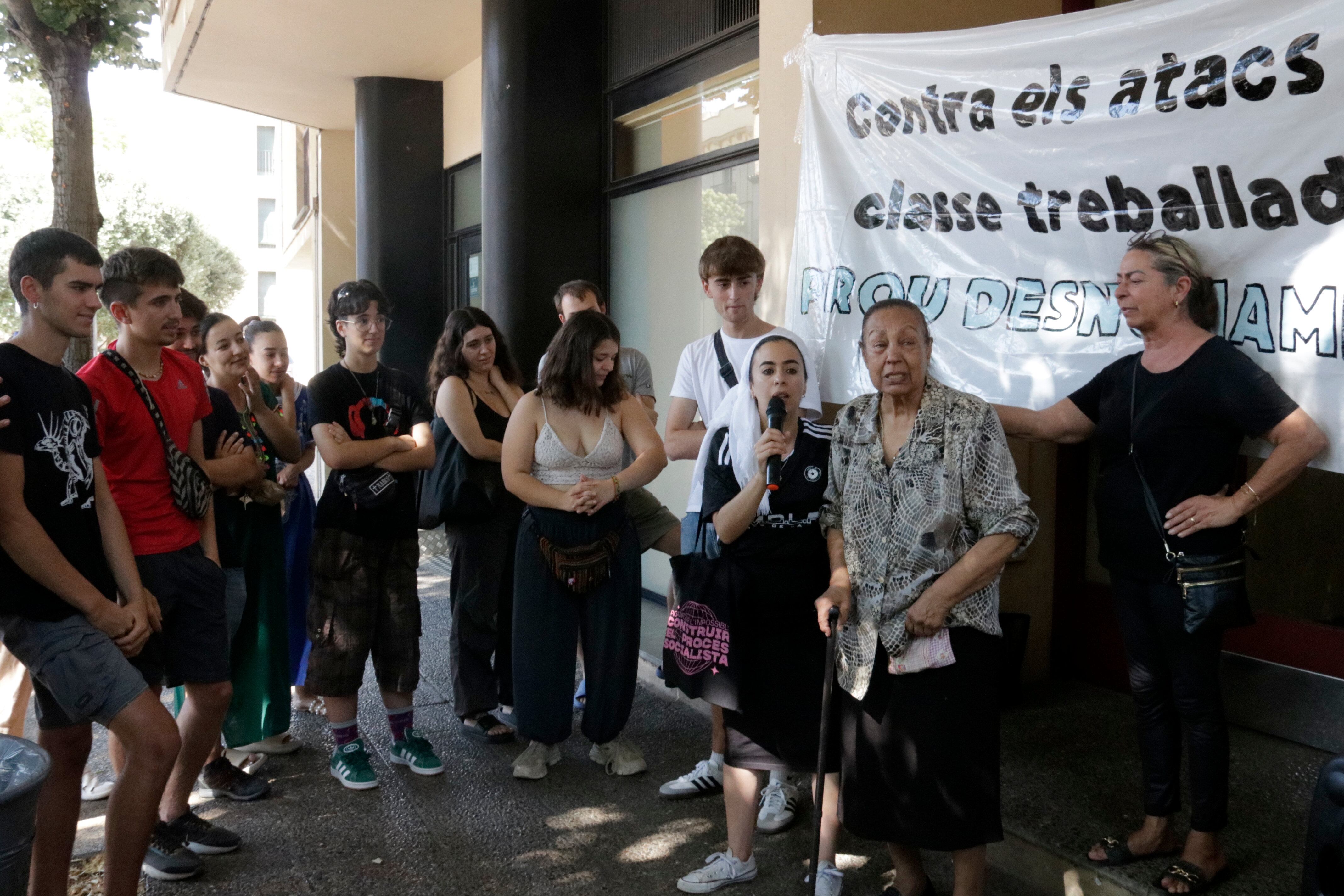 La Teresa agraint el suport