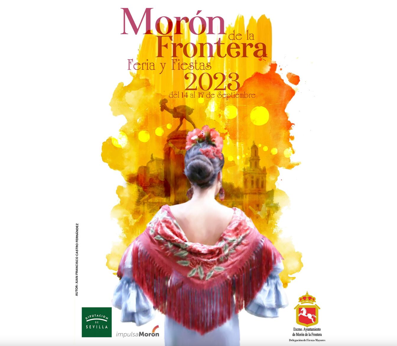 Cartel anunciador de la Feria de Morón 2023