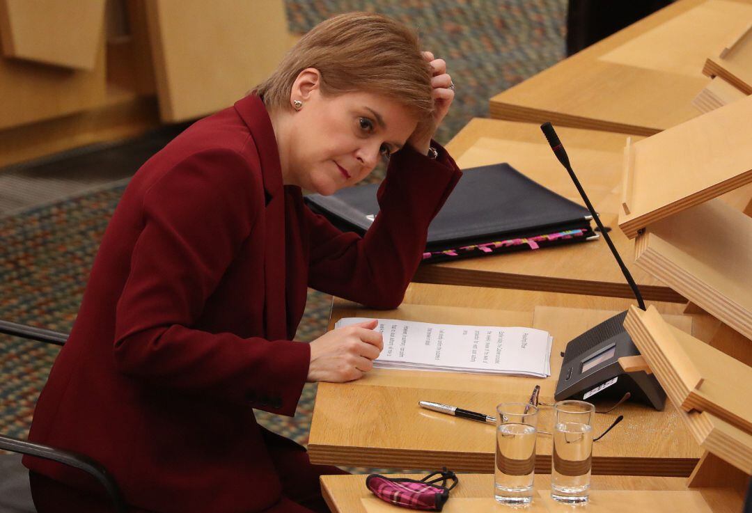 La ministra principal escocesa, Nicola Sturgeon.