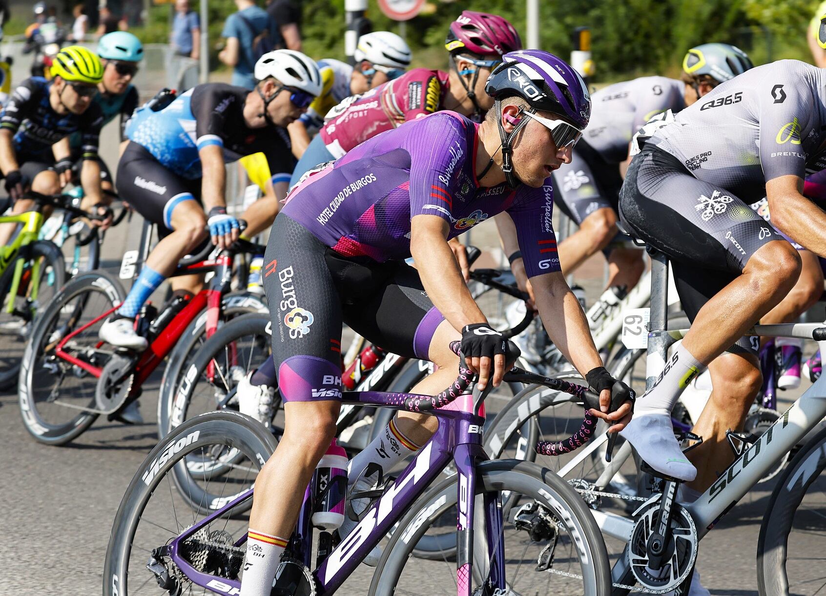 El burgalés Rodrigo Álvarez será uno de los corredores del Burgos BH en el Tour del Lago Taihu. / Foto: Dion Kerckhoffs / CV / SprintCyclingAgency©2023