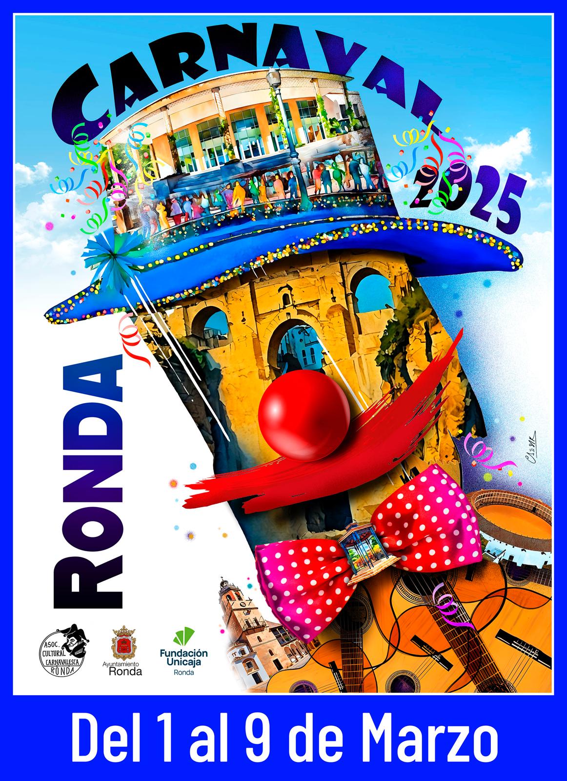 Cartel Carnaval de Ronda 2025