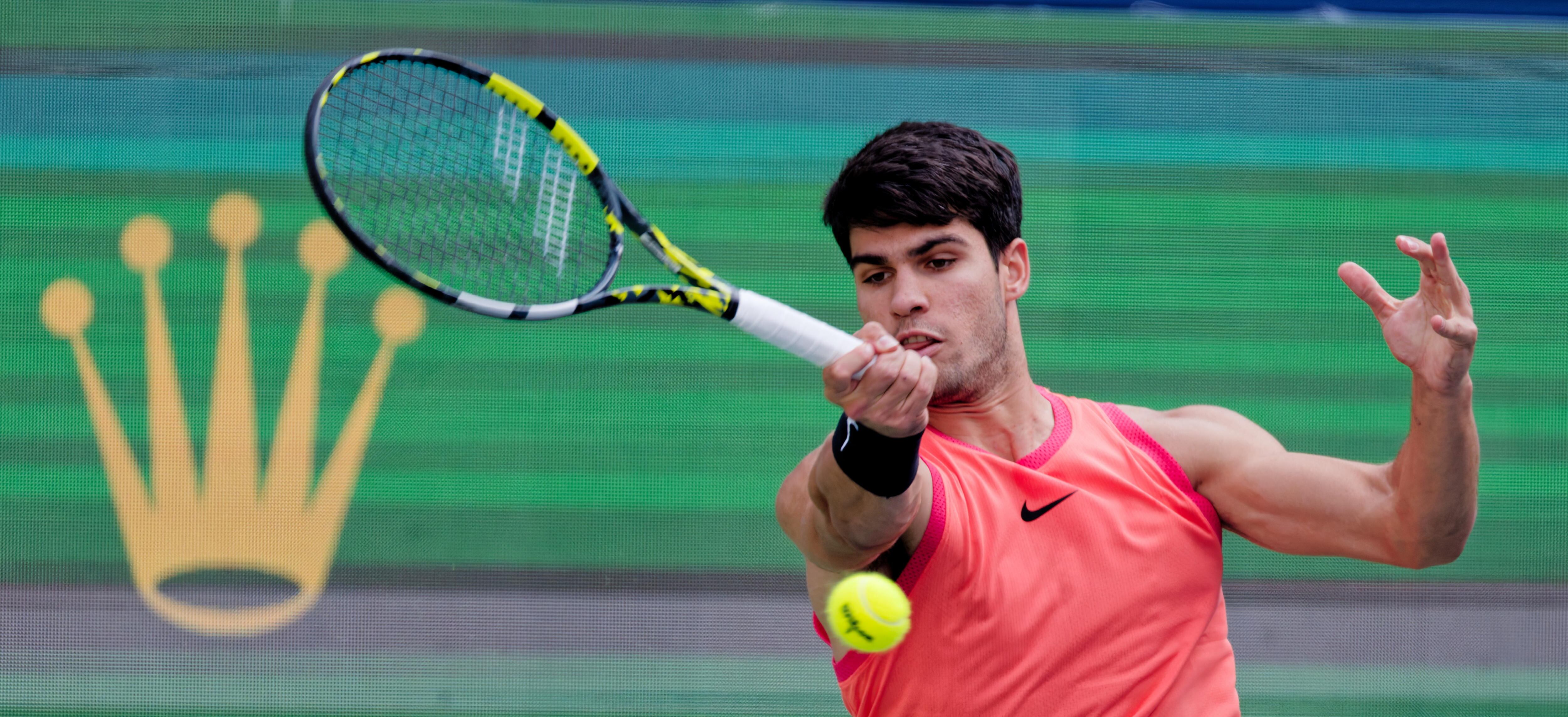 Carlos Alcaraz juga ante Gael Monfils en el Shanghái Masters 1.000