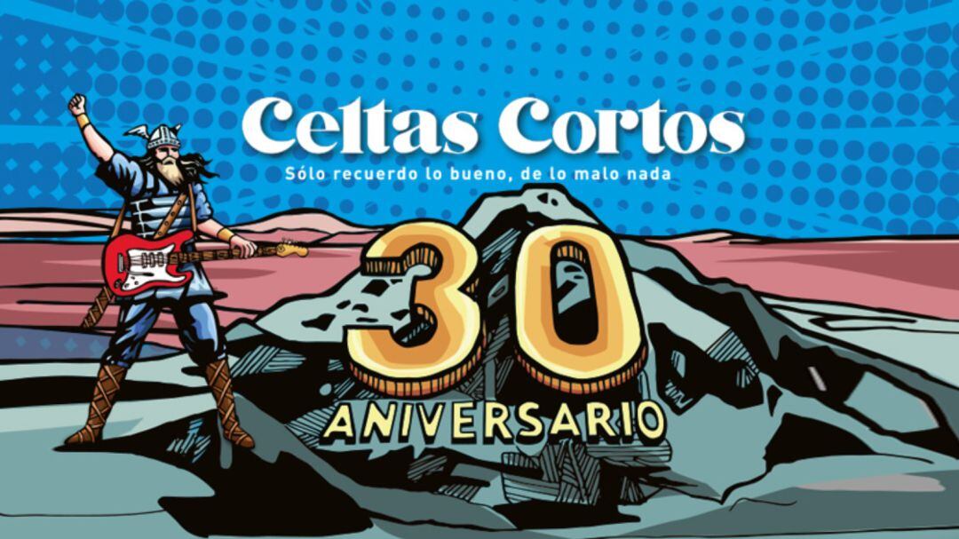 Portada del disco del 30 aniversario de Celtas Cortos