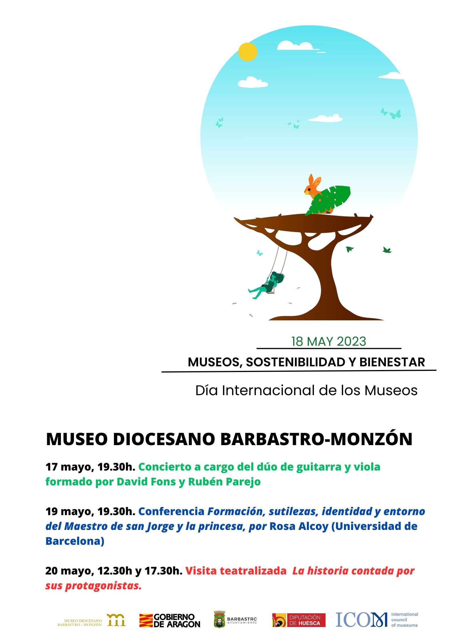 Programación Dia Internacional de los Museos en el Museo Diocesano Barbastro - Monzón