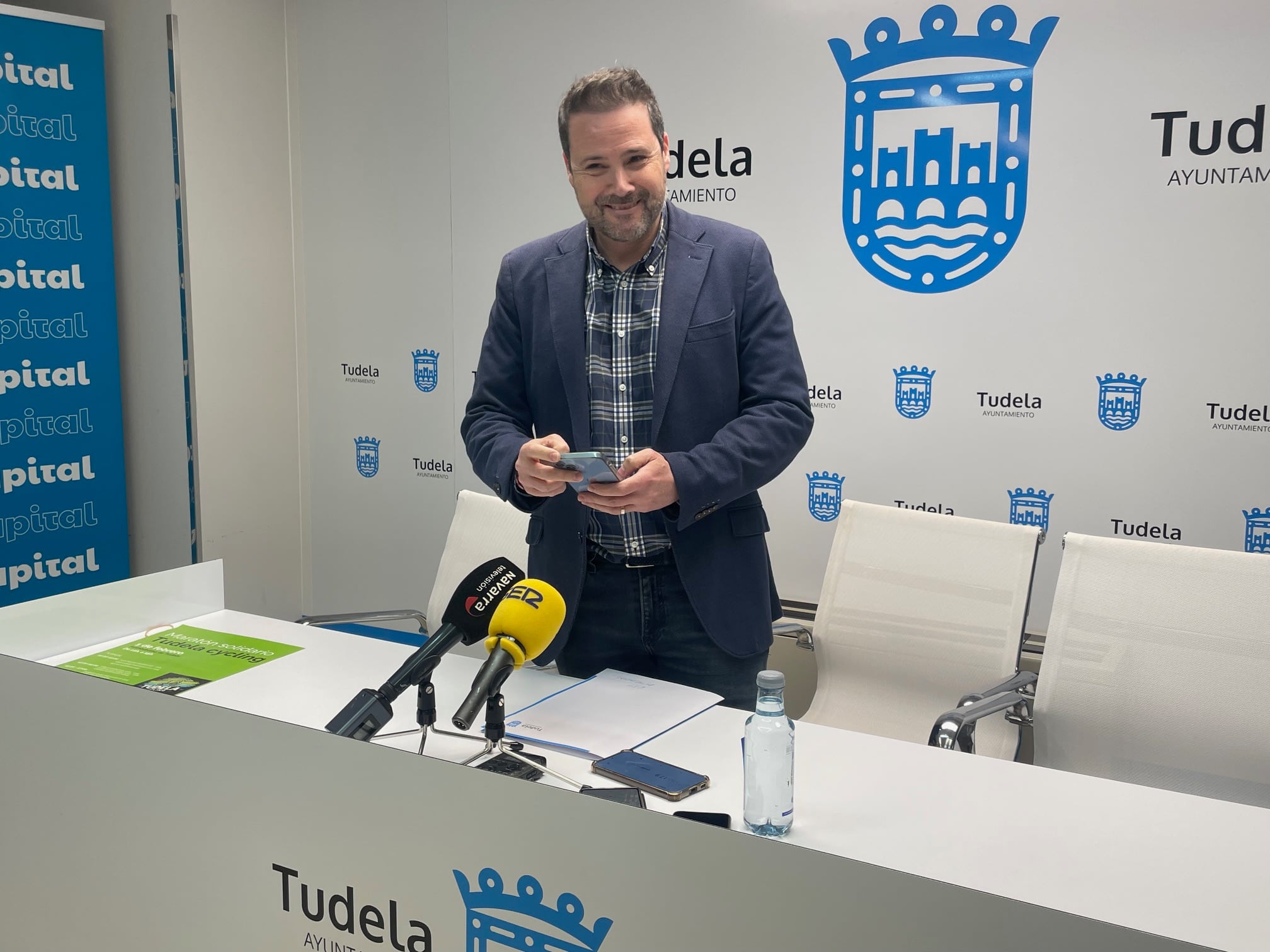 El alcalde de Tudela sale al paso de las acusaciones de mentir sobre la oficina de la DGT: “No leímos los correos”