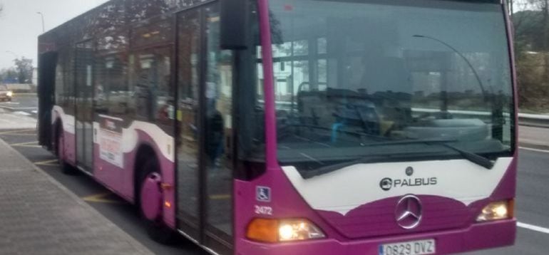 Suceso en Palencia en el que se vio involucrado un autobús urbano