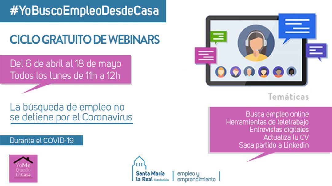 FSMLR ofrecerá un ciclo gratuito de webinars sobre empleo
