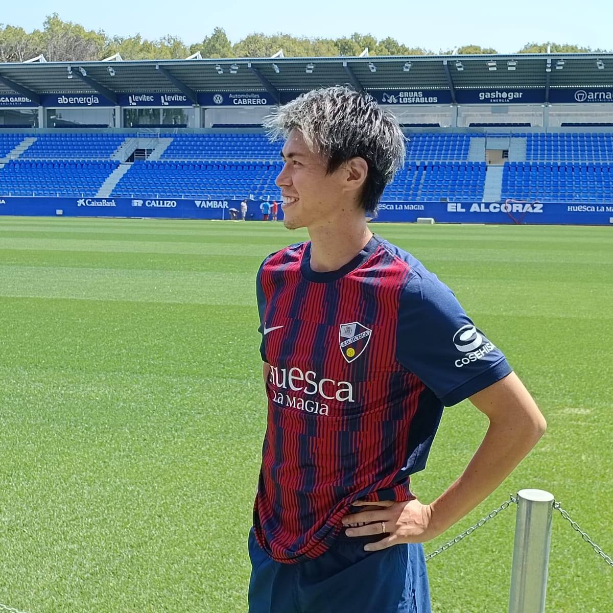 Kento Hashimoto seguirá siendo jugador de la SD Huesca
