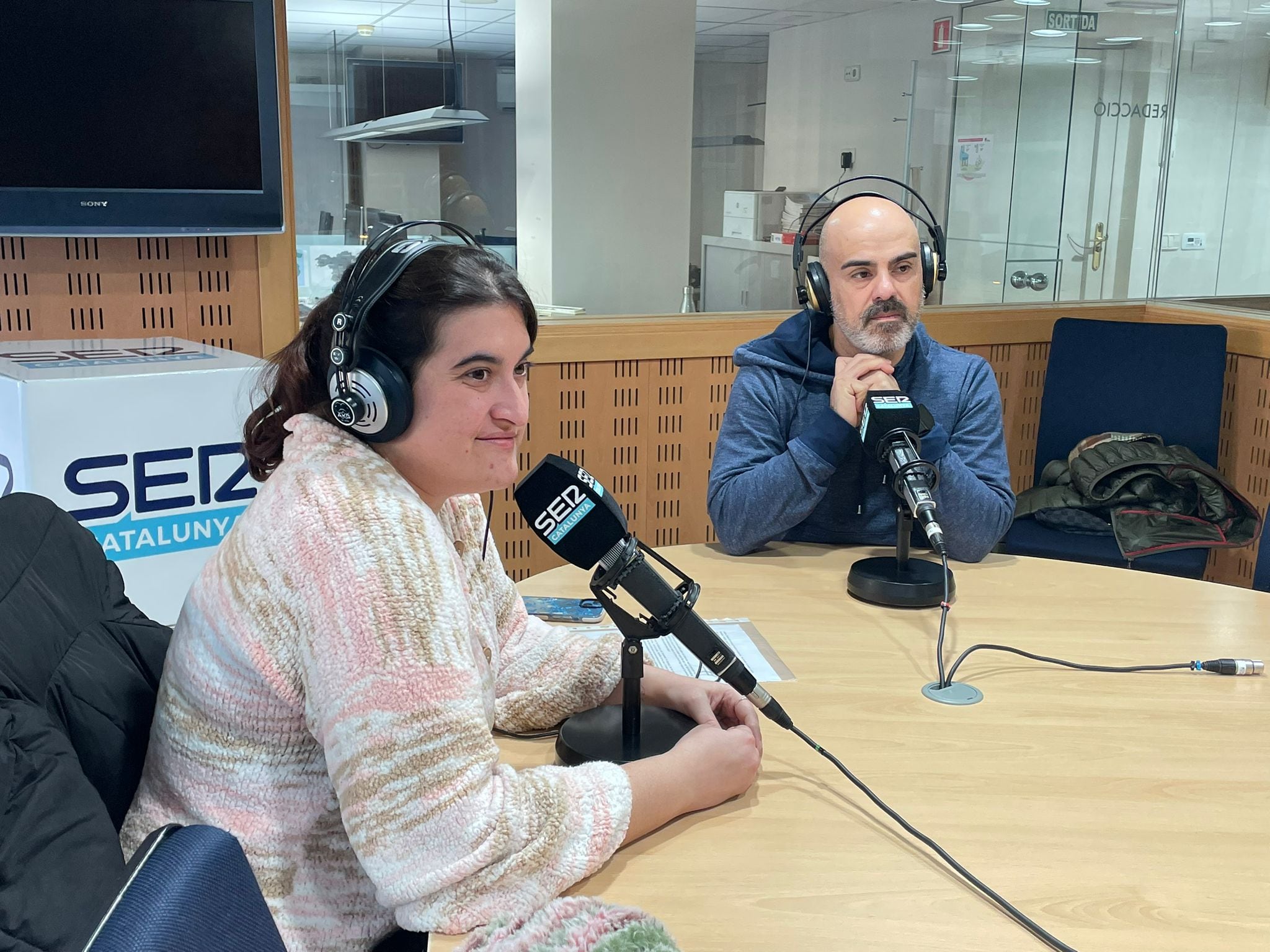 Entrevista a Isidre Hernandez, director de l&#039;escola El Galliner de Girona i Alba Garcia, cap d&#039;estudis