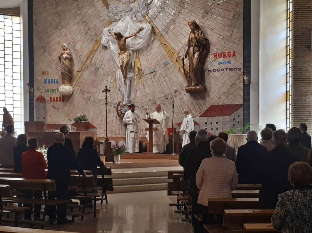 Imagen de la consagración este pasado fin de semana