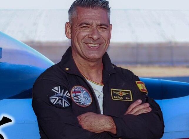 Adolfo Baños, suboficial del Ejército del Aire, fallecido en un accidente aéreo en San Javier