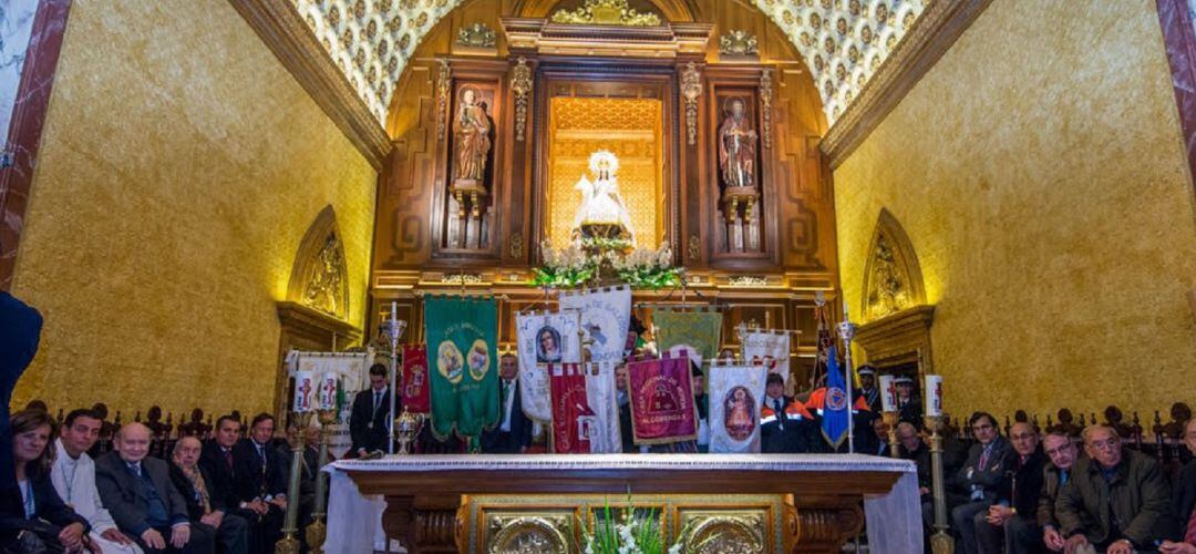 La novena se celebra a las 20.00 horas en San Pedro