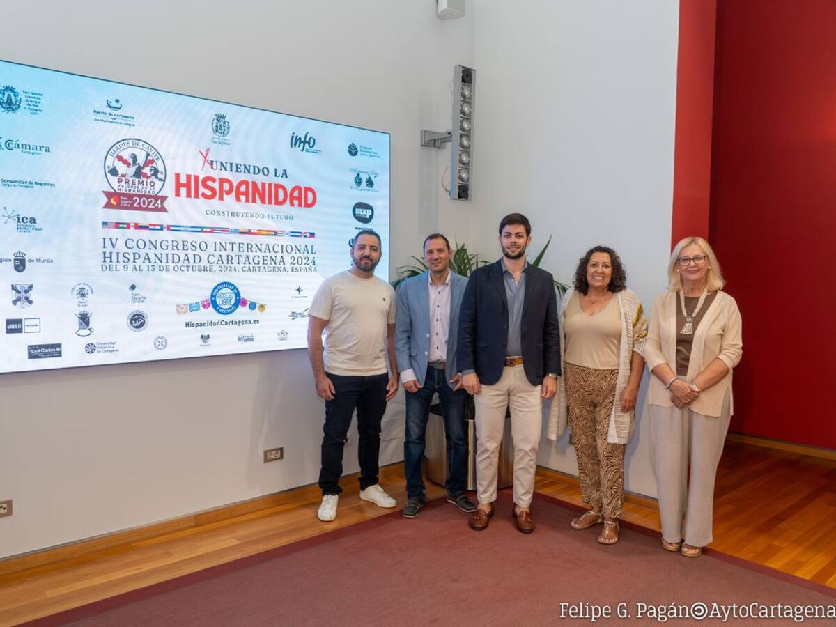 Cartagena celebra el Congreso Internacional 'Uniendo la Hispanidad, construyendo futuro', hasta el día 13 de octubre.