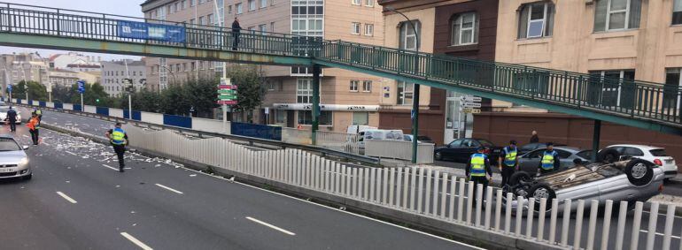 Accidente en Alfonso Molina.