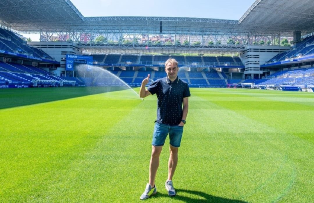 Héctor Font en el Tartiere