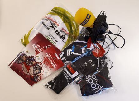 Las equipaciones del Artepref Team que se sortearán en la Cadena SER.