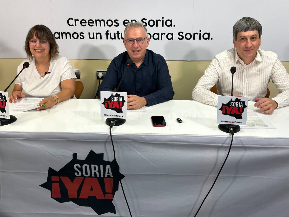 Soria ¡YA! sí irá a las Elecciones Europeas el 9 de junio