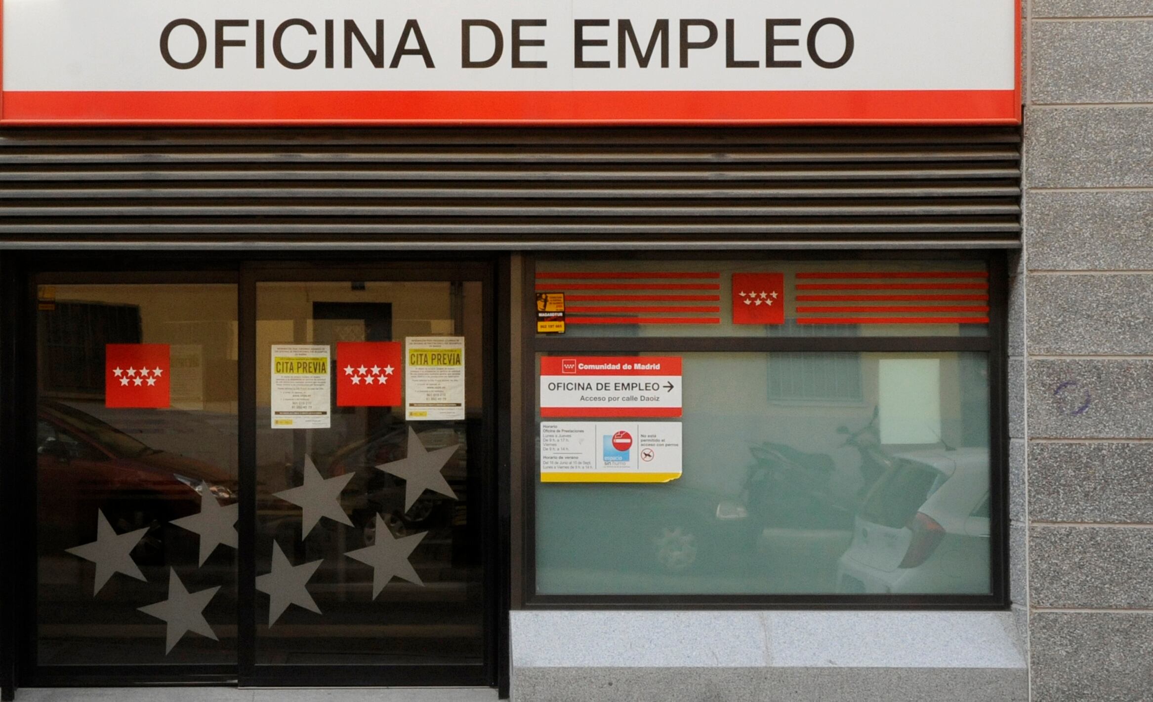 Oficina de empleo de Móstoles, en Madrid