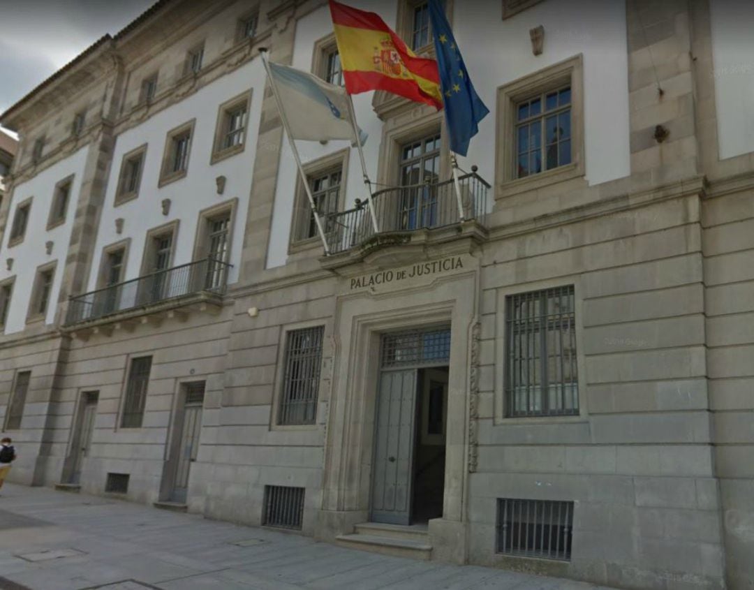 Fachada de la Audiencia provincial de Pontevedra, donde se ha juzgado el caso