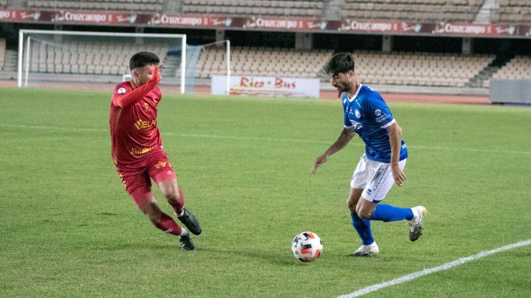 Fran Ávila durante un partido en Chapín 