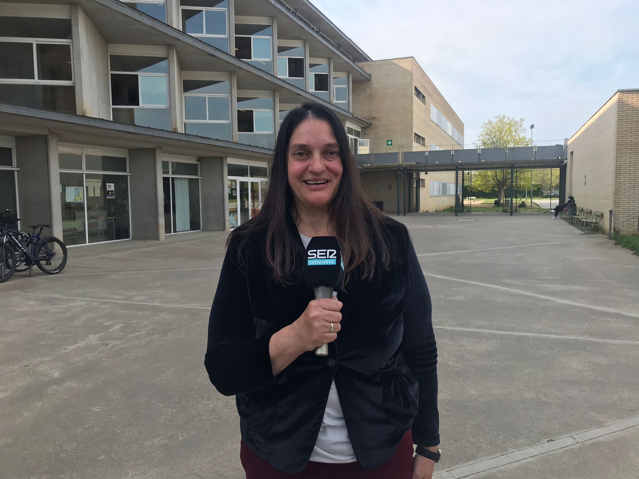 Dolors Vilamitjana, cap del Departament de Català de l'Institut Santa Eugènia de Girona