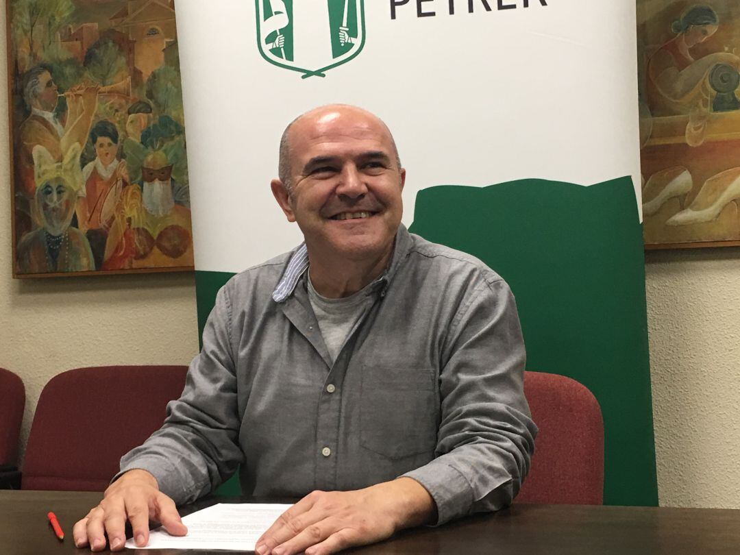 Ramón Poveda, edil de Hacienda de Petrer