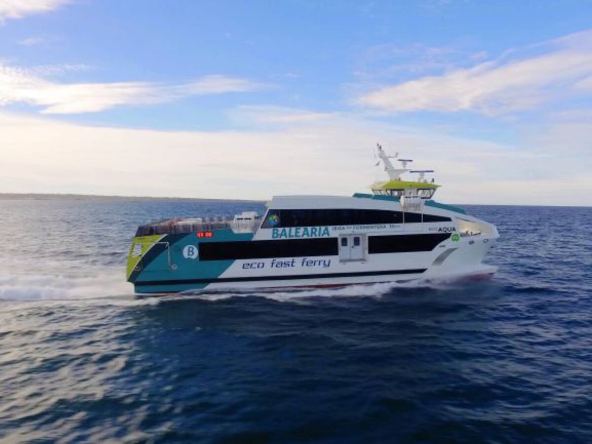 Baleària presenta en FITUR los ‘eco fast ferries’ para la línea Ibiza-Formentera