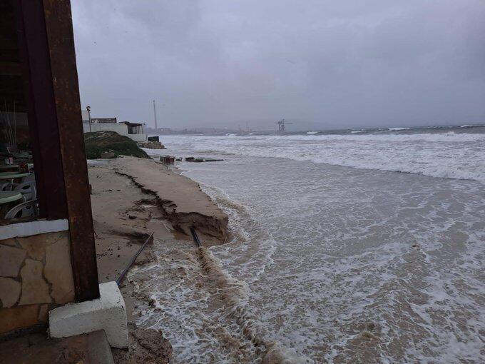 Estado de la playa del Rinconcillo