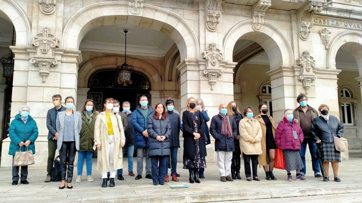 A Coruña se suma al dolor por la tragedia del "Vila de Pitanxo" en Terranova