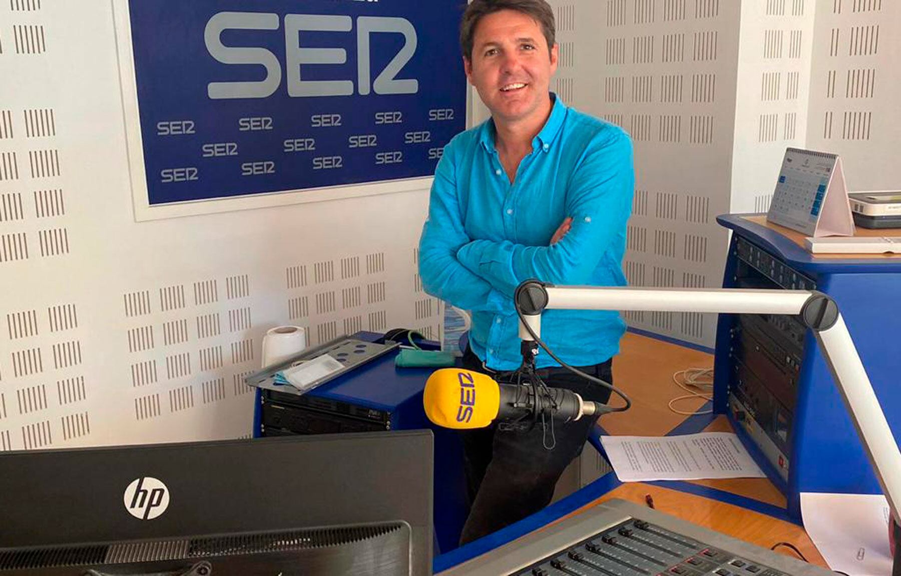 Jesús Cintora en su etapa en la Cadena Ser. Foto: Jesús Cintora