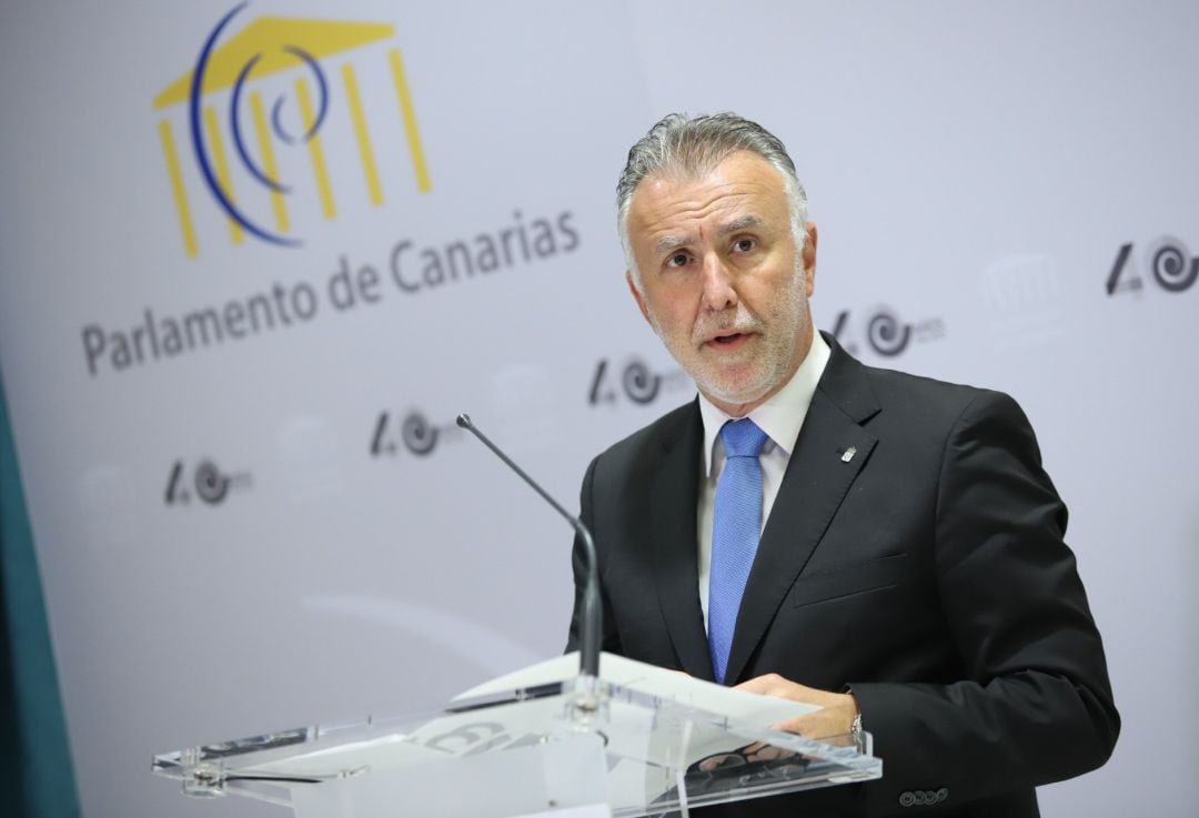 El presidente de Canarias, Ángel Víctor Torres