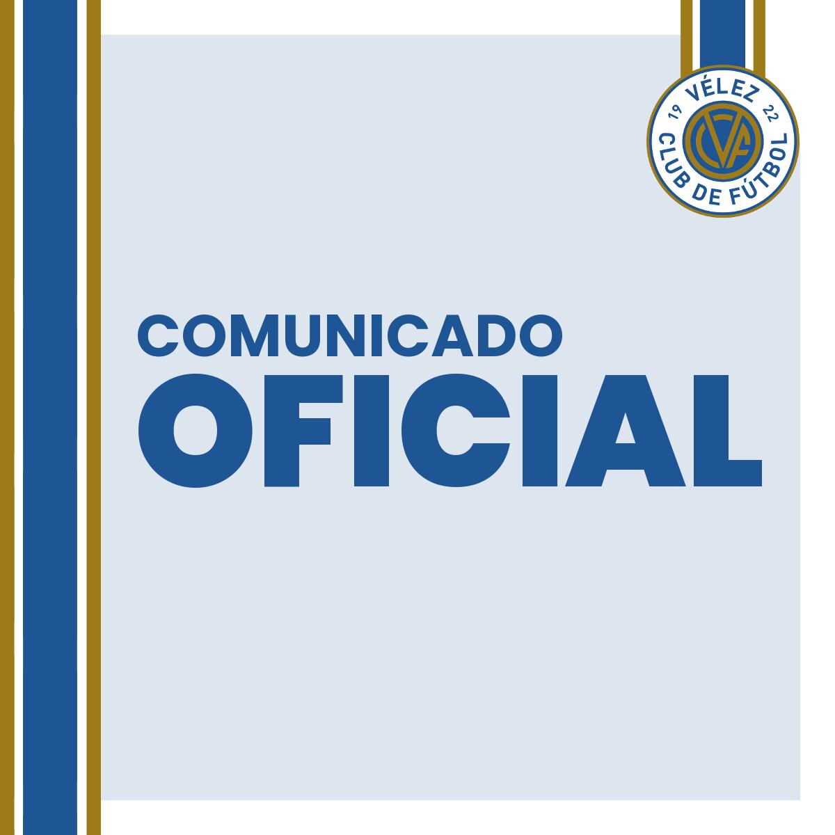 Comunicado oficial del Vélez CF