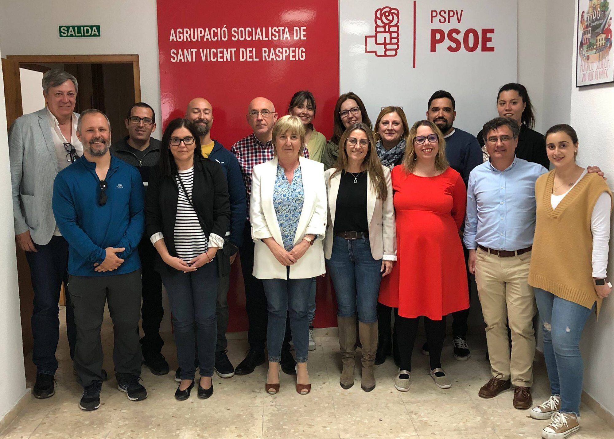 Comisión Ejecutiva Municipal del PSOE de San Vicente del Raspeig