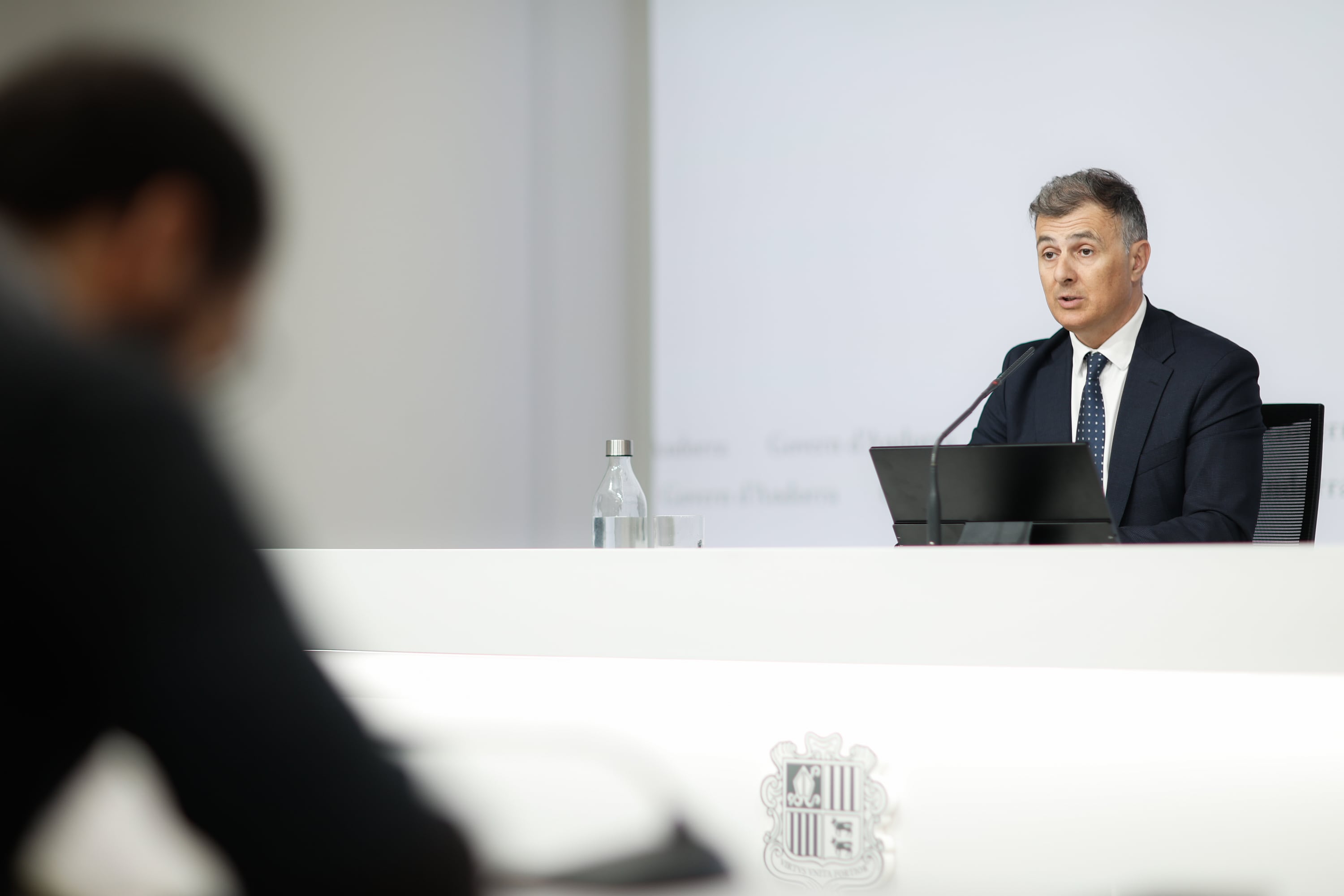 El ministre de Transformació Digital i Funció Pública, Marc Rossell, ha presentat la modificació de la Llei qualificada dels drets dels infants i els adolescents