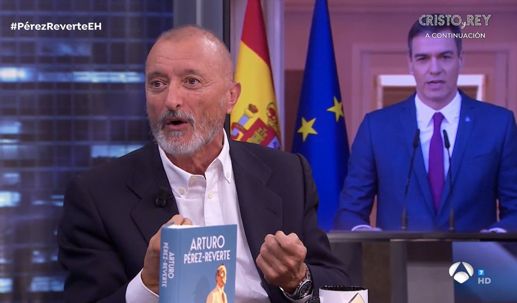 Arturo Pérez-Reverte en El Hormiguero.