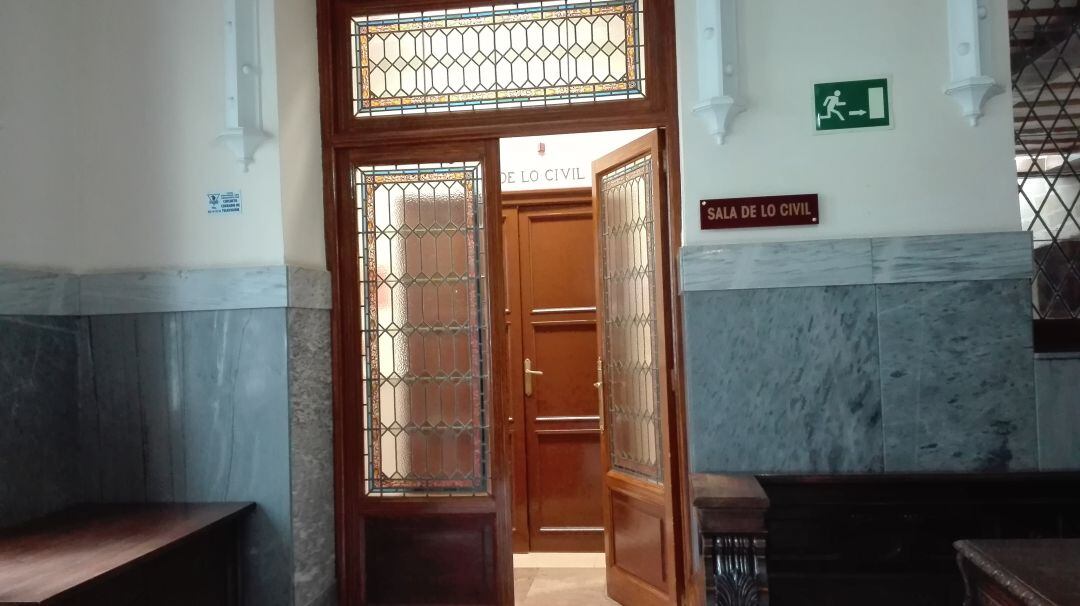 Sala de lo civil de los juzgados de Zamora