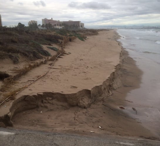 Estado actual de las playas