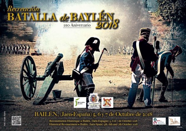 Cartel recreación Batalla de Bailén 2018.