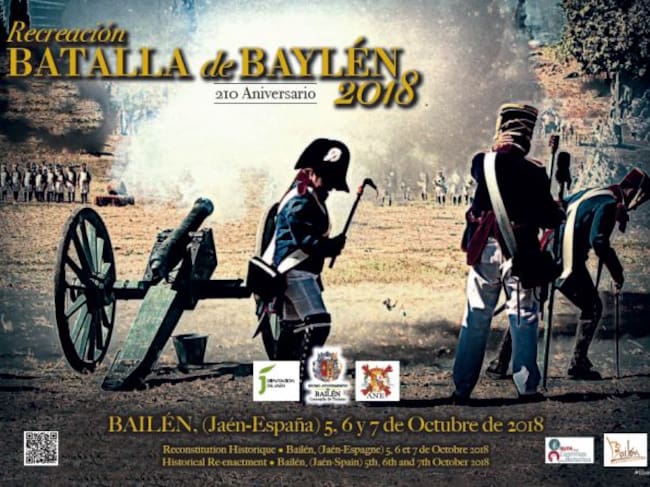 Cartel recreación Batalla de Bailén 2018.