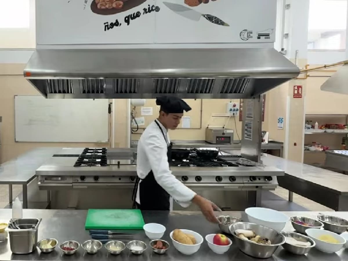 Un estudiante de Lanzarote, finalista del Premio Promesas de Alta Cocina 2026 de 'Le Cordon Bleu'