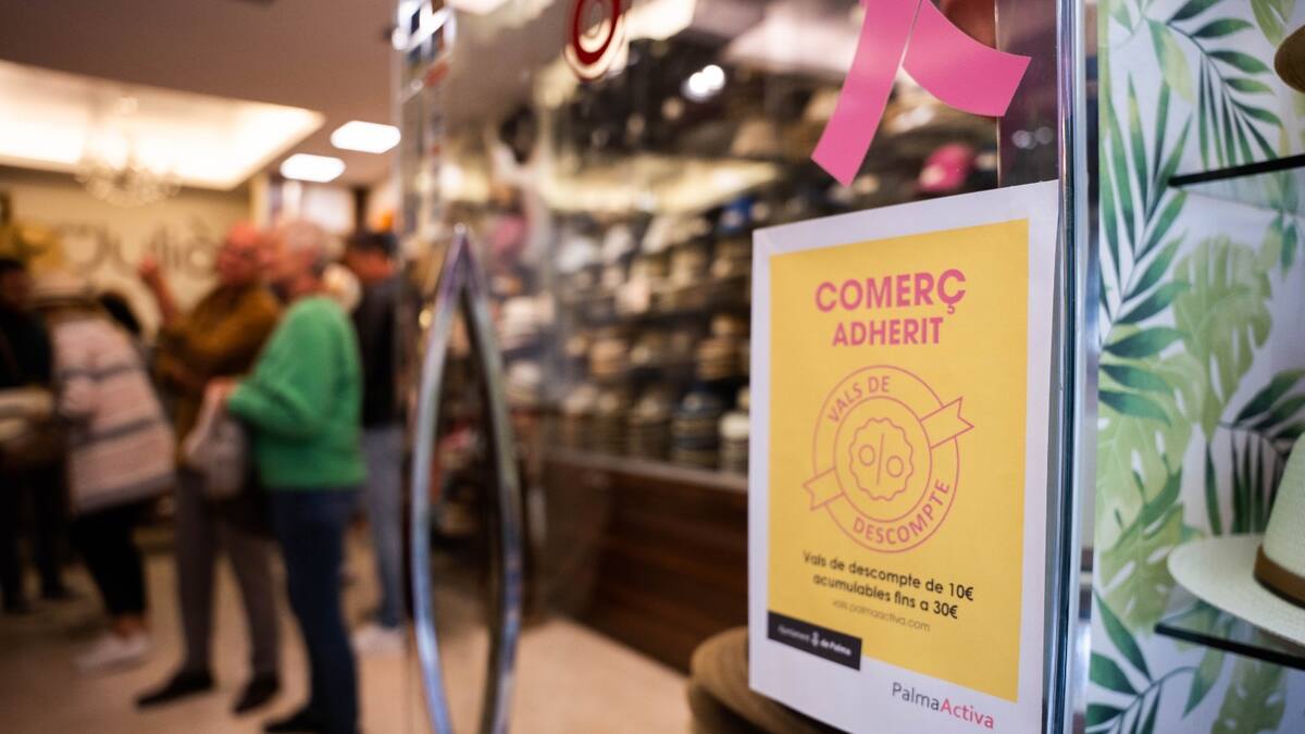 Un total de 50.000 vales de descuento de PalmaActiva se repartirán este miércoles