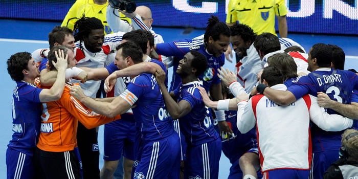 Francia celebra la consecución del Mundial de Balonmano