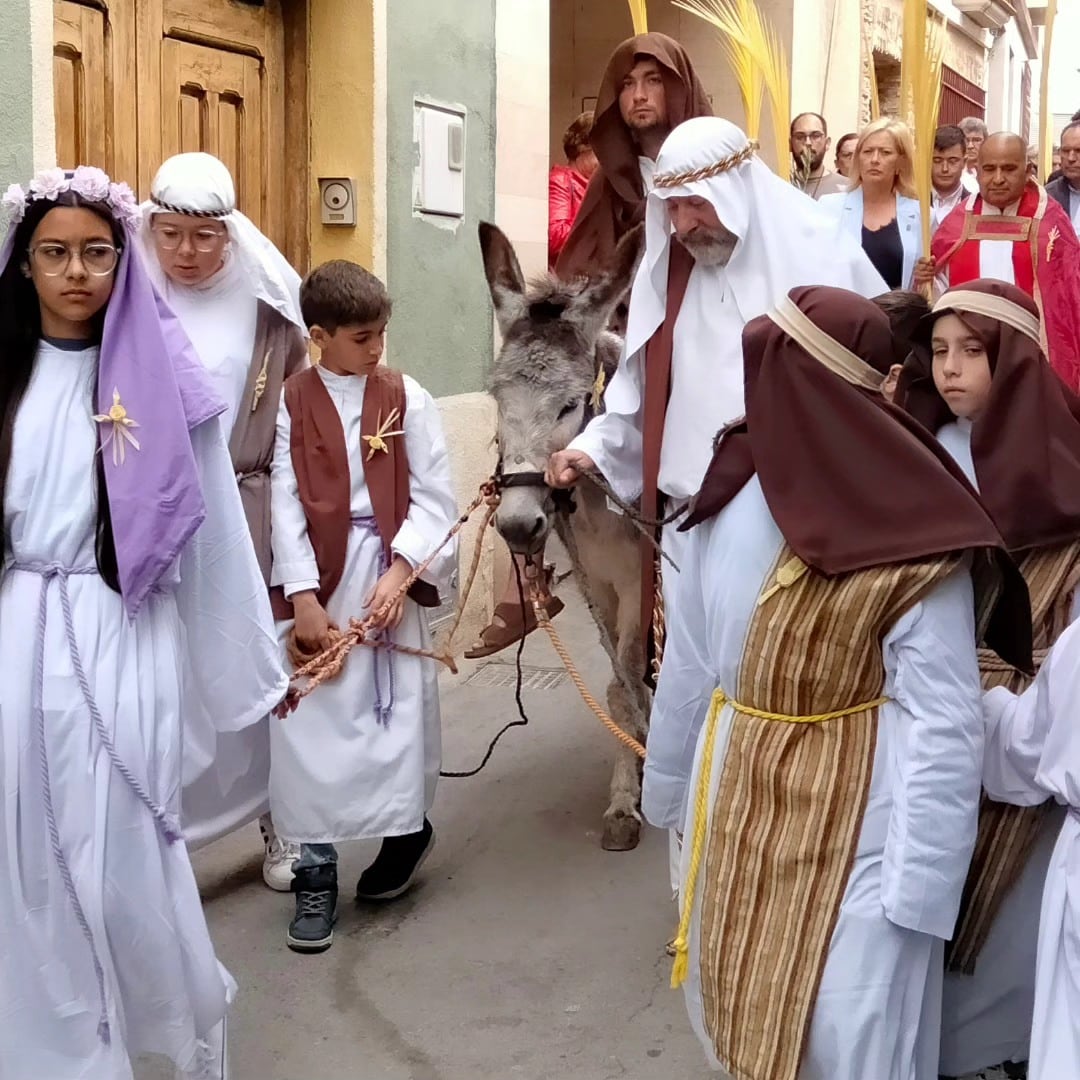 Momento de la procesión